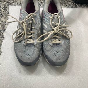 Asics Women's Gray Athletic Shoes